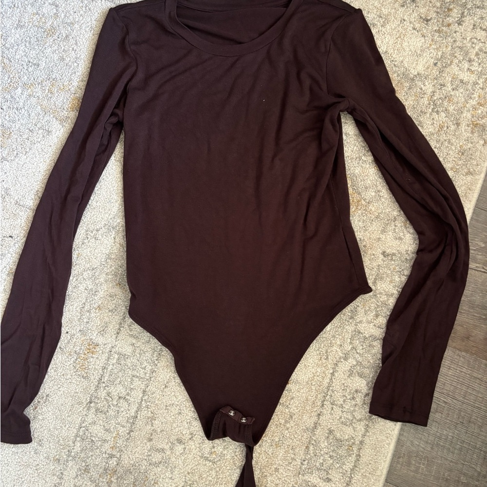 Balance Athletica Deep Brown Long Sleeve Top
